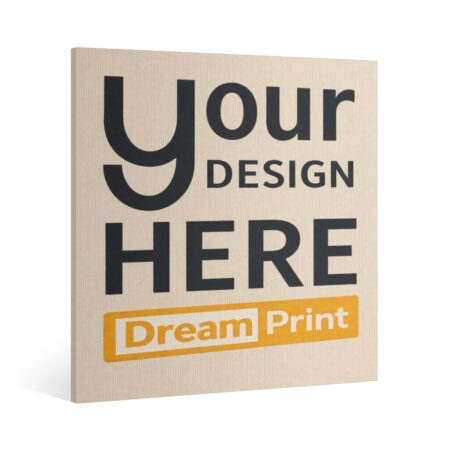 Square Decorative Painting Canvas 1:1 | Polyester (Made in USA）