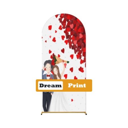 Single-Sided Wedding/Birthday/Celebration Arch Kit | Milk Silk