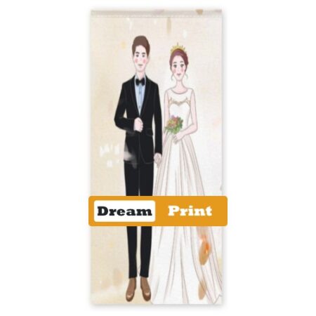 Custom Wedding Welcome Sign 90x203cm | Polyester (Made in USA)