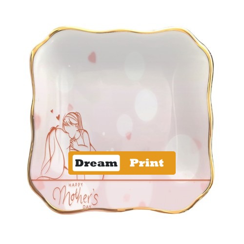 Octagonal Ceramic Jewelry Tray | Ceramic