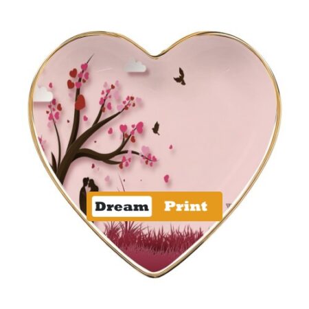 Heart Shaped Ceramic Jewelry Tray | Ceramic