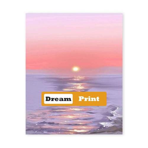 Frameless 36 Colors Paint by Numbers - 16x20in | Polyester