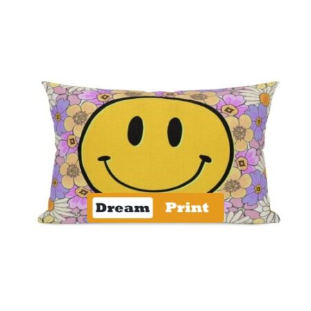 Single-Sided Linen Pillow Cover (30x50cm / 12x20in) – Sublimation Print | Linen (Made in USA)