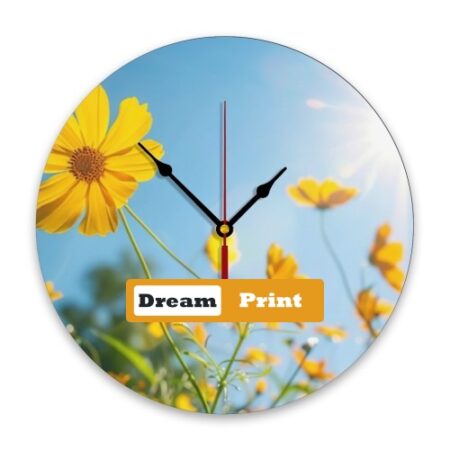 Round Wall Clock 12x12 in | PVC( Made in USA)