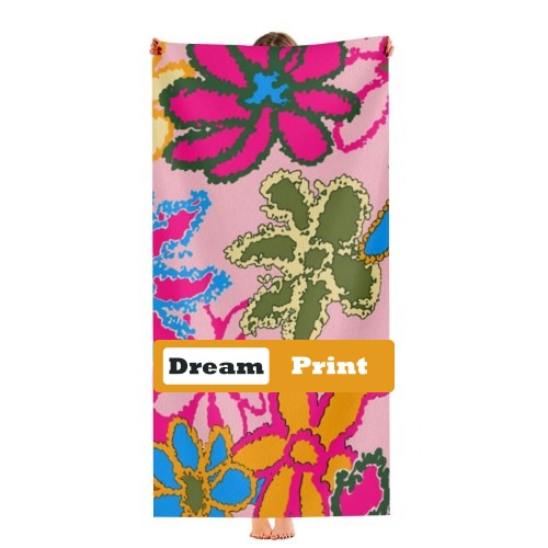 Beach Towel (Shower Towel)Multi Sizes 300g | Microfiber (Made in USA)